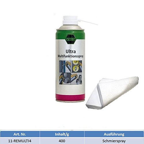 Preisvergleich Produktbild Multifunktionsspray + MARETeam Ölaufsaugtuch