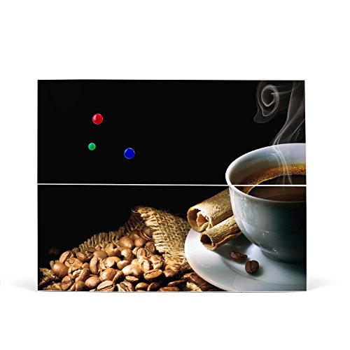 banjado – Magnettafel Pinnwand 75cm x 59cm Magnete Memoboard mit Motiv Hot Co… - 2