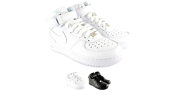 Donna Nike Air Force 1 Mid Top con Cordoncino con Cinturino Dietro La  Caviglia Scarpa di Tela Scarpa da Ginnastica : Amazon.it: Scarpe e borse