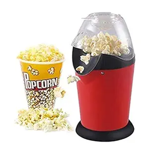 BHADANI SALES/Small Home Use Electric Mini Popcorn Maker Machine (Black and White)