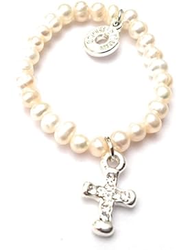 Equilibrium Jewellery Tauf-Armband, Süßwasserperlen