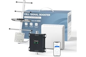 ANNTLENT Empfangsverstärker Handy für alle Netzanbieter in Deutschland, E-plus/O2/T-Mobile, Mobilfunk Signalverstärker Band 20/8, Kompatibel 4G 3G 2G GSM LTE