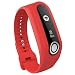 Produktbild Altsommer 8 Farben für Tomtom Touch Weiches Silikon Sportarmband Silikon Sportarmband Uhrenarmband Uhr Erstatzband für Fitbit Ionic Health & Fitness Smartwatch für Damen Herren (Rot)