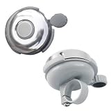 Accessotech Traditional Bike Cycle Bicycle Bar Bell One Touch Ping Bell Ring Childrens Push