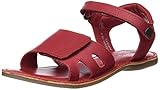 Fabricado en India Kickers Dimoi, Sandalias de Punta Descubierta para Niñas, Rojo (Rouge 4), 31 EU