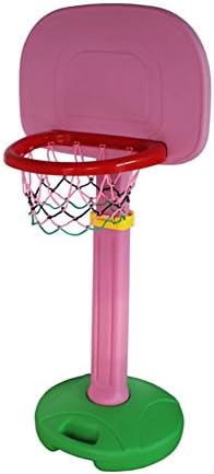 Basketball board indoor outdoor adjustable free standing for children kids portable netball summer winter garden beach fun ball toy activities sports-B