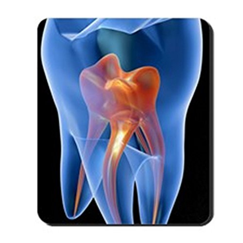 CafePress – Molare Zahn – rutschfeste Gummi Mauspad, Gaming Maus Pad