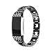 Produktbild Fitbit Charge 2 Armband, iHee 2017 Neue Mode Vertraglicher Design Stil Edelstahl Uhren Armband Armband für Fitbit charge 2 (Schwarz)