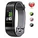 Produktbild Lintelek Fitness Tracker Fitness Armband mit Pulsmesser Wasserdicht IP68 0,96 Zoll Farbbildschirm Smartwatch Aktivitätstracker Pulsuhren Schrittzaehler Uhr Smart Watch Fitness Uhr
