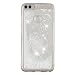 Produktbild HopMore Silikon Glitzer Handyhülle für Huawei Y6 2018 / Honor 7A Hülle 3D Flüssig Transparent Muster Kreativ Lustig Schutzhülle Durchsichtig Handyhülle Stoßfest Gummi Cover Slim Bumper - Löwenzahn