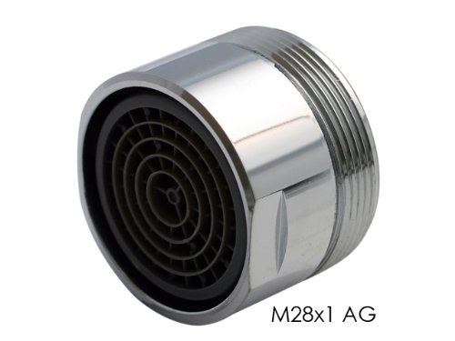 Burgtal 12189 MD-3 Spar Mischdüse M28x1 AG Wannen Armatur Wasserfilter Strahlregler