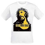 Blanco Kill Your Idols Camiseta Blanco L