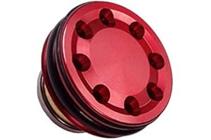 FPS SOFTAIR Testa PISTONE CUSCINETTATA in ERGAL con Doppio OR ALLEGGERITA per Alta velocità TPAVN