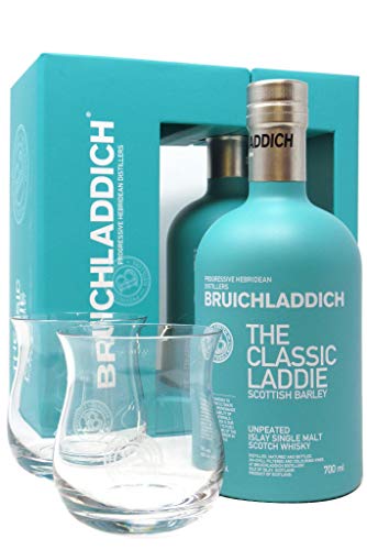 Bruichladdich - Classic Laddie 2 x Glasses Gift Pack - Whisky