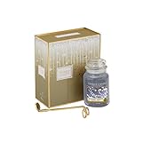 Yankee Candle-Geschenkset mit großer Duftkerze in der Duftrichtung Holiday Lights und Dochtschere