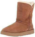 winterschuhe damen 2018 görtz Chestnut suede upper UGG Australia Damen Classic Cuff Short Stiefeletten, Braun Chestnut, 38 EU
