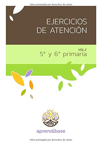 Ejercicios de Atención 5º y 6º de Primaria. Volumen 2
