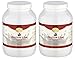 Produktbild Spar Pack 2x PROTEIN 4 PLUS - Made in Germany! 2000g Schokolade, Laktosefrei! Aspartamfrei! Glutenfrei! 3 Komponenten Eiweiß: Whey/Soja/Ei - Fettverbrennung/Diät & Muskelaufbau inkl. BCAA - Fatburner Schoko - VITACONCEPT