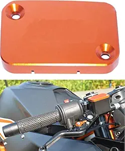 Gear Up CNC Disk Brake Oil Cap/Cover for All KTM Bikes, ORANGE