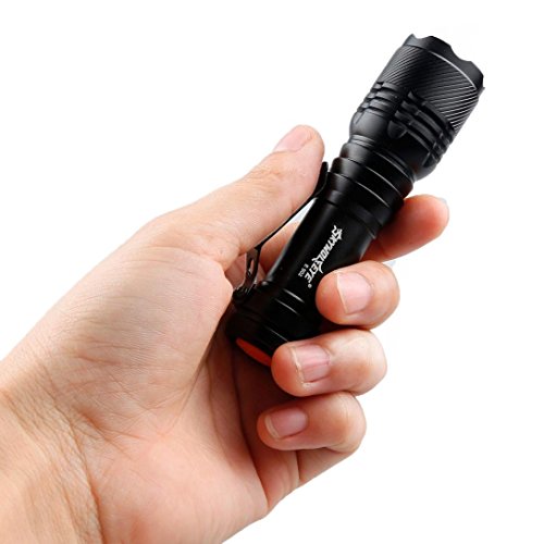 Goodsatar 2000LM CREE Q5 AA / 14500 3 Modi Zoomable LED Taschenlampe Super hell - 7