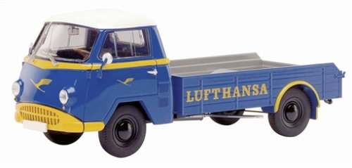 Preisvergleich Produktbild 03326 - Schuco Classic 1:43 - Tempo Matador "Lufthansa" Tieflader