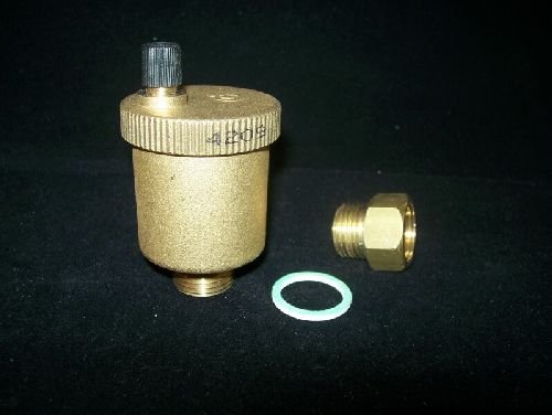 Caleffi Schnellentlüfter Minical 1/2" mit Absperrung Typ 5021