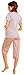 Zeta Ville - Women's Maternity Cotton Nursing Cartoon Pyjamas Nightwear - 367c (Orange, 8)
