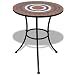 Produktbild lingjiushopping Mosaik Tisch 60 cm terracotta/weiß Farbe: Terracotta/weiß Material: Gestell Eisen pulverbeschichtet + Keramik Tischplatte