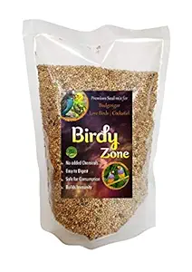 BZ -Birdy Zone Proso Millet Seed Pani Varagu Healthy Nutritional Millets Birds Food for Budgies Love Birds Finches African Cocktail Small Birds - 900 Grams