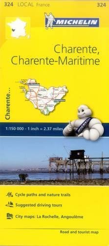 Télécharger Michelin France Charente, Charente-Maritime Francais PDF