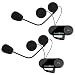 Produktbild Motorradhelm Bluetooth Headset, docooler Freedconn T-COM VB Bluetooth Helm Intercom Headset 800M Bereich Freisprechsprech Unterstützung FM-Radio für Motorradfahrer Skifahrer (2 Stück)