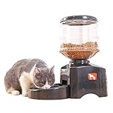 AR GROSSER LCD-BILDSCHIRM - Der automatische Futterautomat mit Zeitanzeige ist ideal für die Einstellung der normalen Essenszeit Ihres Haustieres. Sie können die aktuelle Uhrzeit, das Essensprogramm, die Essensgröße und die Mahlzeit sehen, so dass Sie das Haustier sehen können. Die genaue Situation ist besonders für diabetische Haustiere, Welpen und Kätzchen geeignet, die regelmäßig gefüttert werden müssen.