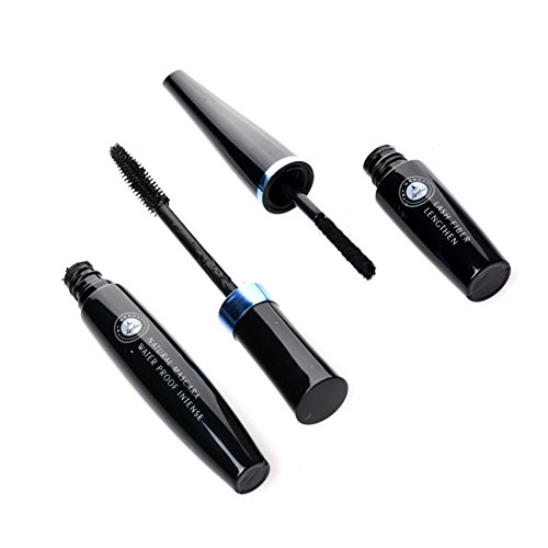 Kasit Wasserdichte Wimperntusche Wasserbeständige Starke Wimpern – 2Pc (6 + 1,2g) - 6