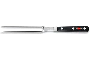 F.DICK F. DICK Wurstgabel, Fleischgabel I Gabel 18 cm bis zum Griff, geschmidet, rostfrei, wasserfest, hygienisch, Ideal für die Theke, Braten, Fleisch, Fisch I 92020182