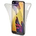Produktbild NALIA 360 Grad Handyhülle für Huawei P20 Lite, Full Cover vorne & hinten Rundum Doppel-Schutz, Dünnes Ganzkörper Case Silikon Etui, Transparenter Displayschutz & Rückseite, Farbe:Grau