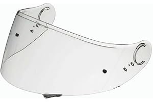 Guajiro - Visiera Compatibile con Shoei Gt Air - Gt Air 2 - Neotec - Opticson - Cns 1 | Schermo in policarbonato predisposto per Pinlock | Antigraffio e antiappannamento (Trasparente)