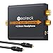 Price comparison product image Neoteck DAC Converter Digital to Analog Audio Converter Optical Coaxial Toslink Signal to Analog Audio Adapter RCA L/R with 3.5mm Jack Output for HDTV Blu Ray DVD Sky HD XBox 360 PS3 TV Box