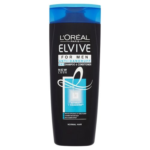 L'Oreal Elvive Men 2 in 1 Anti-Dandruff 400ml Pack of 6