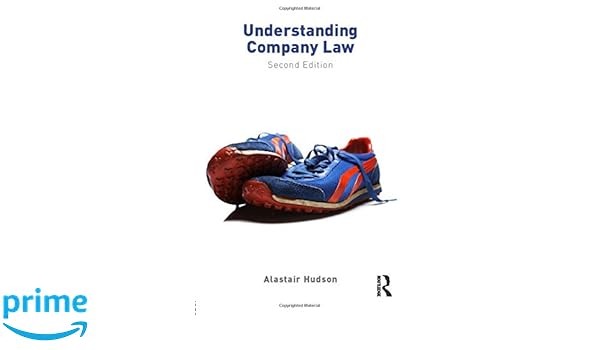 Understanding Company Law Amazoncouk Alastair Hudson - 