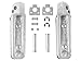 Tengchang Black Motorcycles Footrests Foot Pegs For Yamaha FZS1000 FAZER 1000 1998 99 00 01 02 2003 FZ6S 2004-2006 FJR1300 FZ400 FZ6R XJR400 XJR1200 XJR1300 XJ6