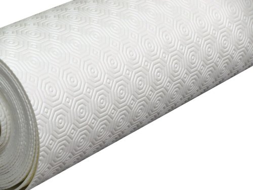 Tischpolster Tischdeckenunterlage Tischschoner Meterware weiß in 138cm breit - 2