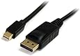 StarTech.com Mini DisplayPort to DisplayPort Adapter Cable - Video/Audio Cable - Mini-DisplayPort (M) - 20 pin DisplayPort (M) - 1.8 m - Latched