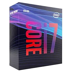 Intel Core i7 9700 Desktop 9th Gen Processor 8 Cores up to 4.7 GHz LGA1151 Intel UHD Graphics 630 (BX80684I79700)