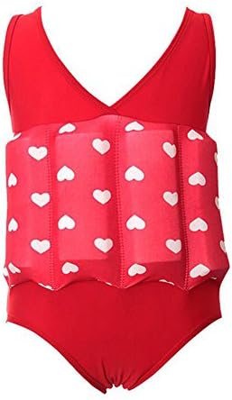 SYSI Children Swimsuit Detachable Floating Conjoined Training Swimsuits Quick -drying Boys and Girls Swimwear(6 KG~25KG) (Style 7, XL(100-110CM,15-20KG))