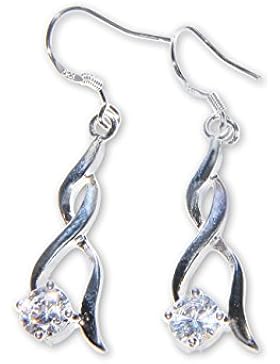 Original Enez Ohrringe 925 Sterling Silber Schmuck + Schmuckbeutel (SCH 160e)