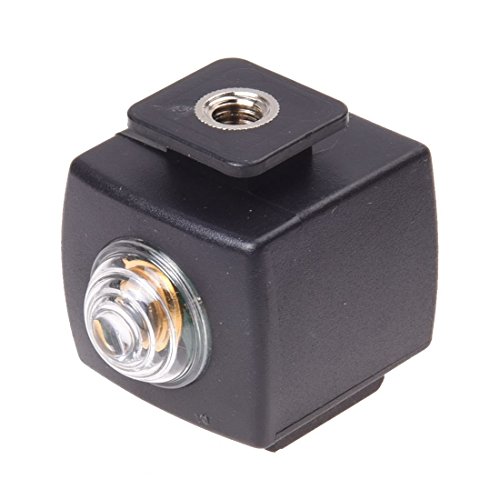 TOOGOO R  sans fil Hot Shoe Flash Lampe Telecommande Esclave Declencheur pour Nikon Pentax Canon SYK-3