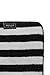 Meyco Baby Blanket Black Label 100% Organic Cotton, 75 x 100 cm, Stripe, Black / White