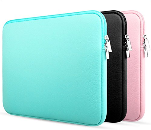 Hosaire Laptop Tasche Mode Rechteck Computer Carrying Bag Tasche f  r Laptop Tablet Notebook Ultrabook Gr  n Gr    e 15 6 Zoll