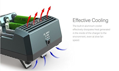 ARINO SKYRC MC3000 Universal Batterietester Bluetooth Batterieprüfer Akku Batterietestgerät mit Display für Batteriezustand Akkutester Unterstützt 42 Batteriegröße, PC sowie App-Steuerung - 5
