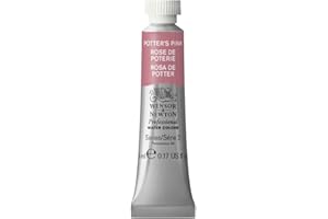 Winsor & Newton Acuarela Profesional - Pintura de Acuarela, Alta Luminosidad, Resistente a la Luz, Calidad de Archivo, Tubo de 5ML, Color Rosa De Potter